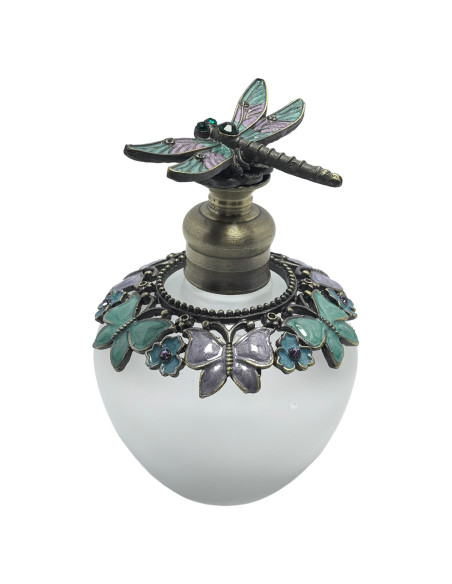 Botella de perfume libelula