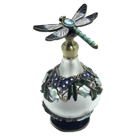 Botella de perfume libelula