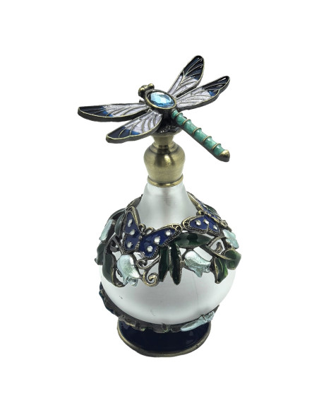 Botella de perfume libelula