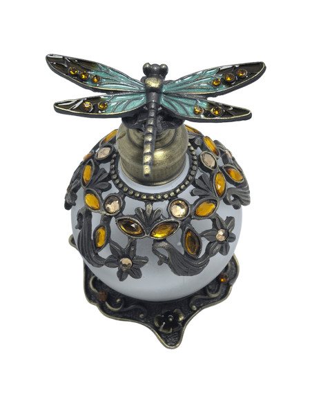 Botella de perfume libelula