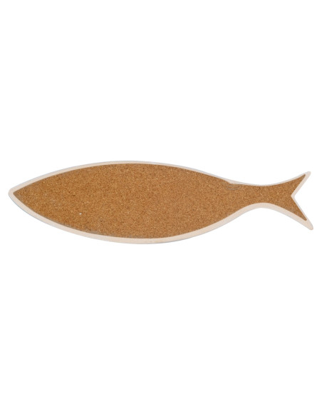 Salvamantel pez relieve dorado 4 dif.