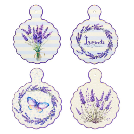 Salvamantel lavanda 4 dif.