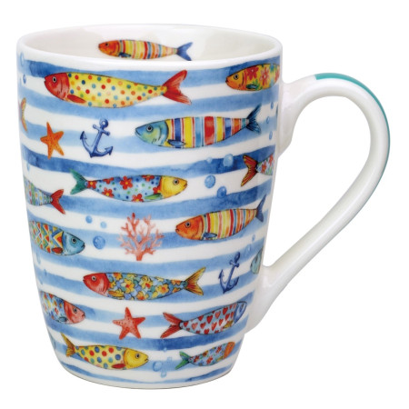 Mug peces c/caja regalo 2