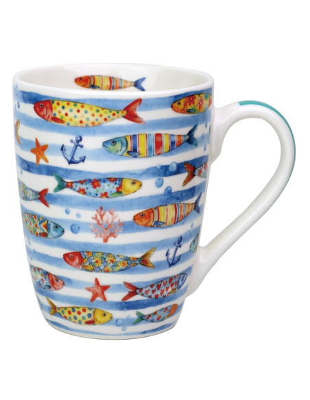 Mug peces c/caja regalo