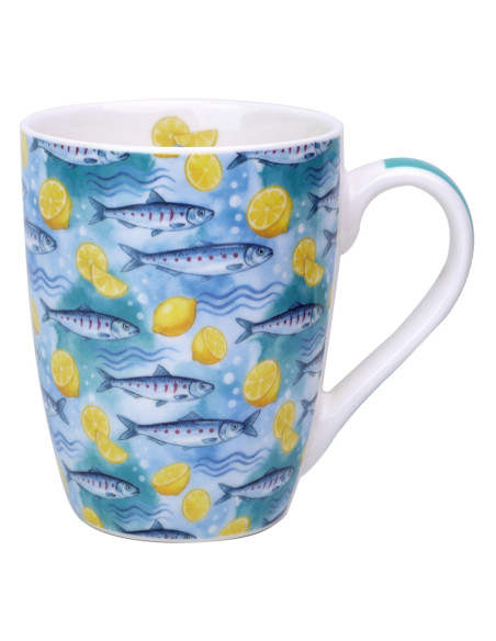 Mug peces c/caja regalo