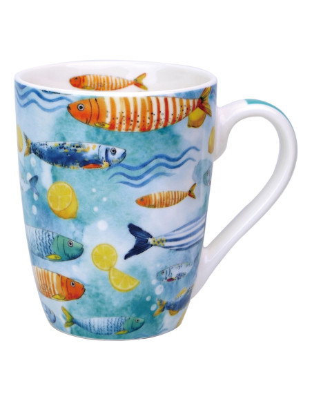 Mug peces c/caja regalo