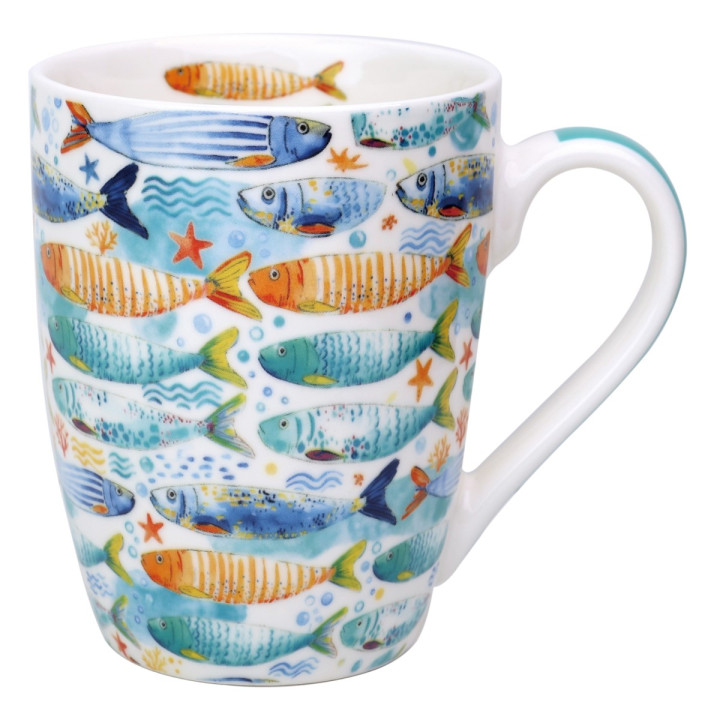 Mug peces c/caja regalo