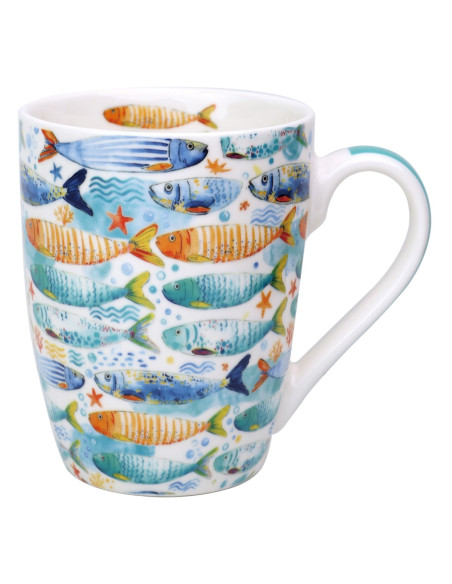 Mug peces c/caja regalo
