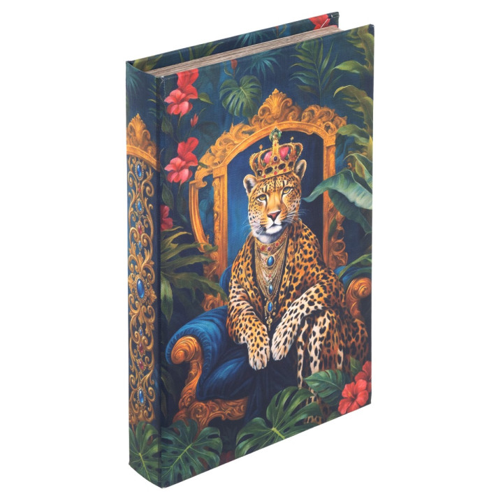Caja joyero leopardo