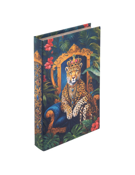 Caja joyero leopardo