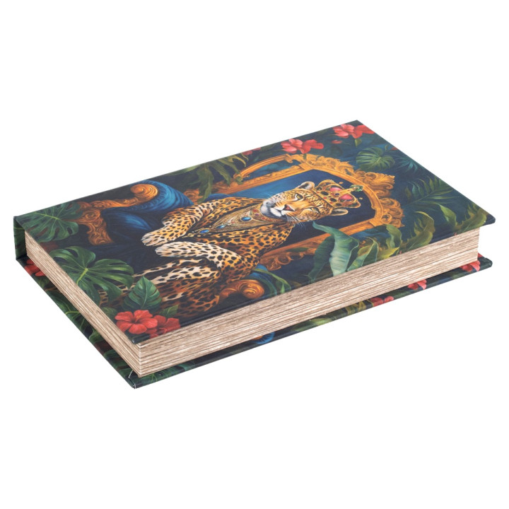 Caja joyero leopardo