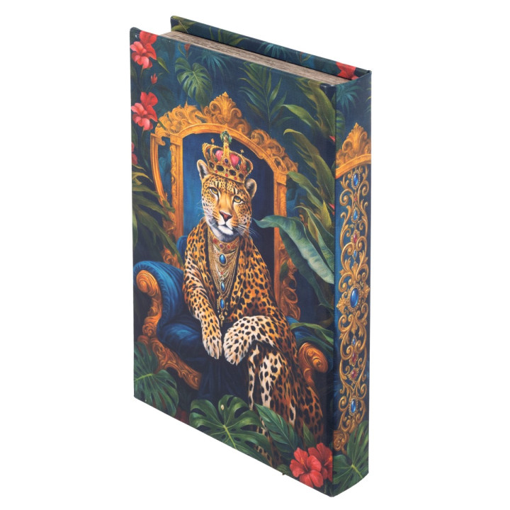 Caja joyero leopardo