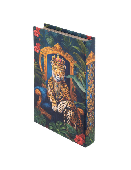 Caja joyero leopardo