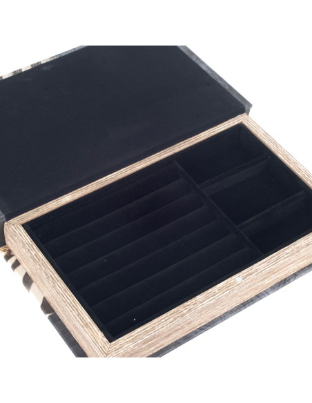 Caja joyero cebra
