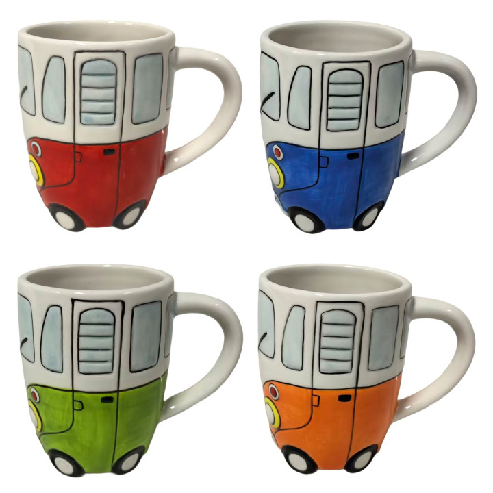 Mug bus 4 dif.