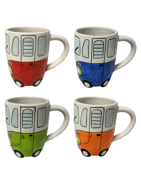 Mug bus 4 dif.