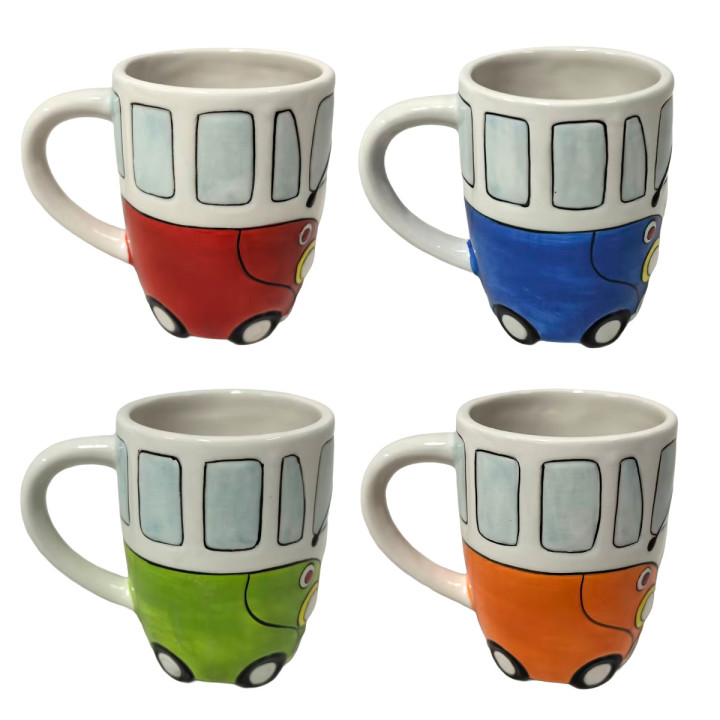 Mug bus 4 dif.