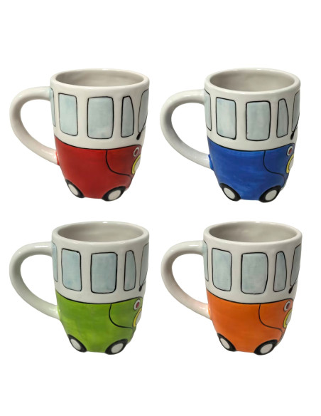Mug bus 4 dif.