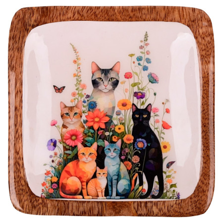 Bandeja gatos