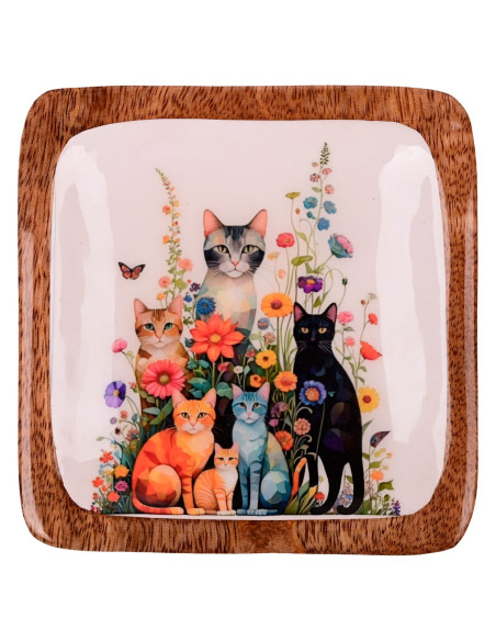Bandeja gatos