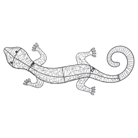 Adorno pared lagarto gra. 2