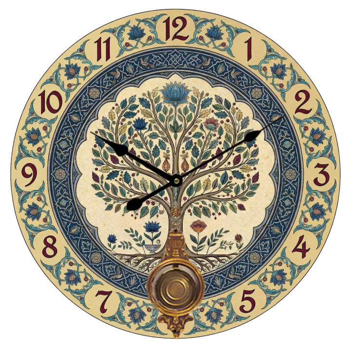 Reloj arbol vida 58cm