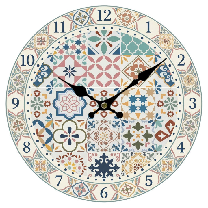 Reloj hidraulico 34cm 2 dif.