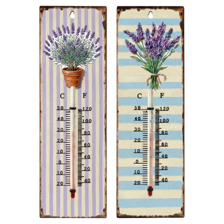 Termometro lavanda 2 dif.