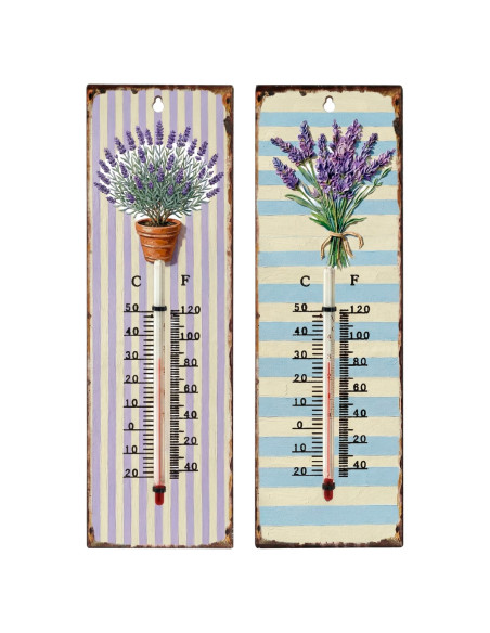 Termometro lavanda 2 dif.