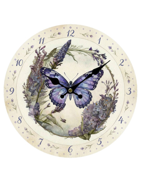 Reloj mariposa 34cm