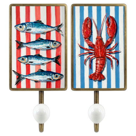 Percha sardinas-langosta 2 dif.