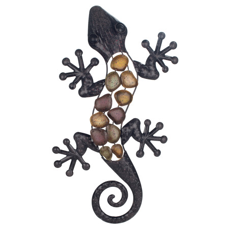 Adorno pared lagarto