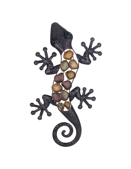 Adorno pared lagarto