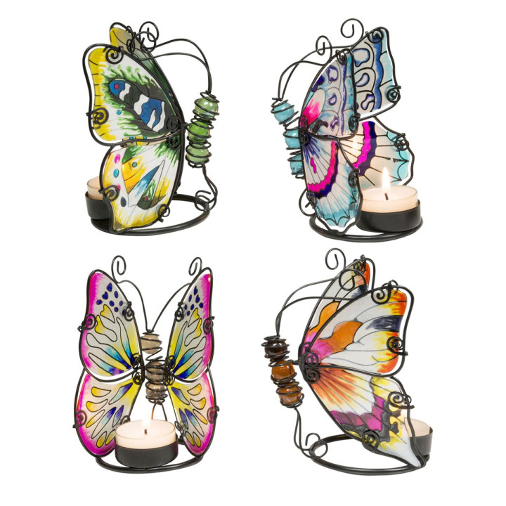 Mariposa portavelas s/vela