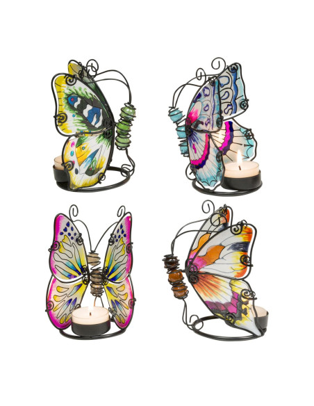 Mariposa portavelas s/vela
