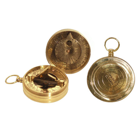 Reloj solar/brujula bolsillo