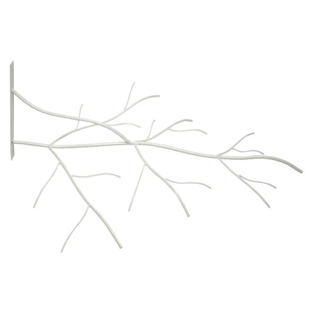 Rama arbol pared