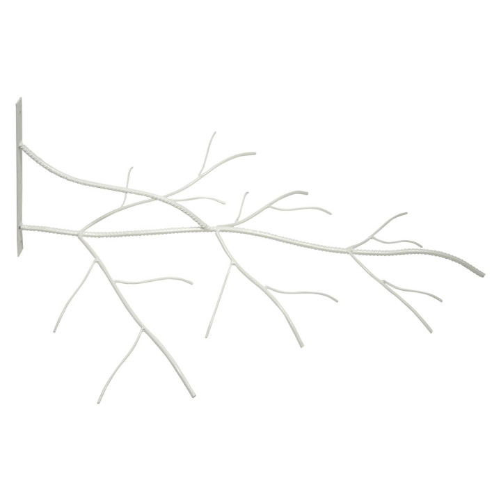 Rama arbol pared