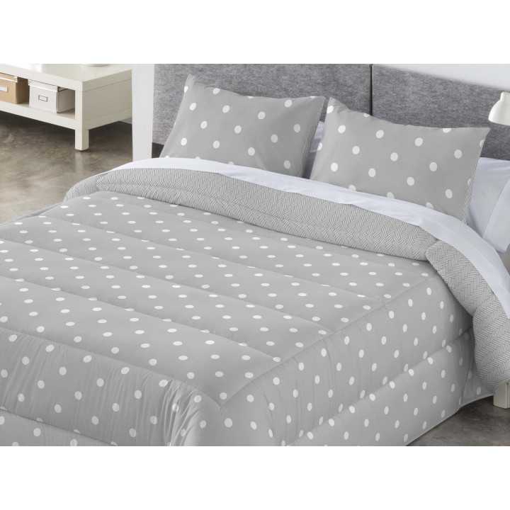 Edredón Conforter Reversible Sedalina Walter Gris