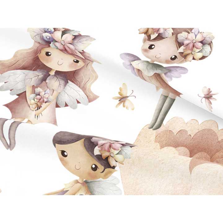 Edredón Infantil Wings 300g | Hadas y Flores Rosa