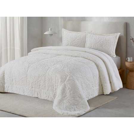 Edredón Silva Natural Jacquard y Sedalina | Revitex