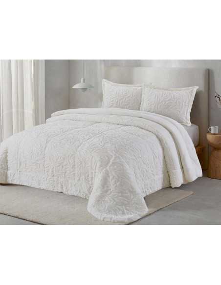 Edredão Silva Natural Jacquard e Sedalina | Revitex