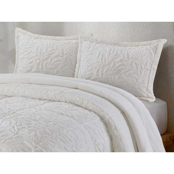 Edredão Silva Natural Jacquard e Sedalina | Revitex