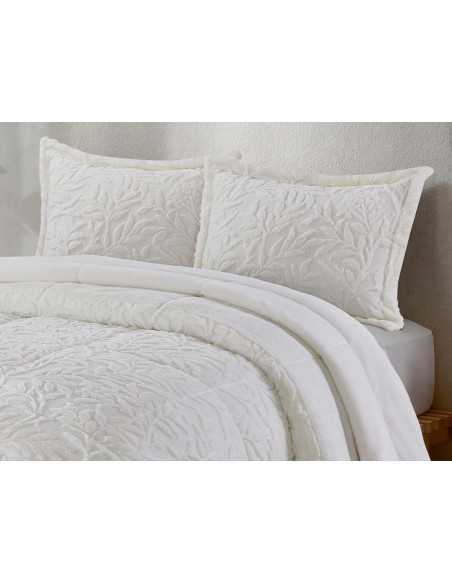 Edredón Silva Natural Jacquard y Sedalina | Revitex