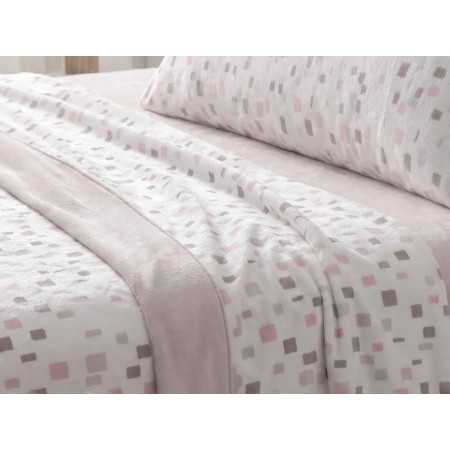Sábanas Coralina Burrito Blanco Eloise nude | Revitex 2