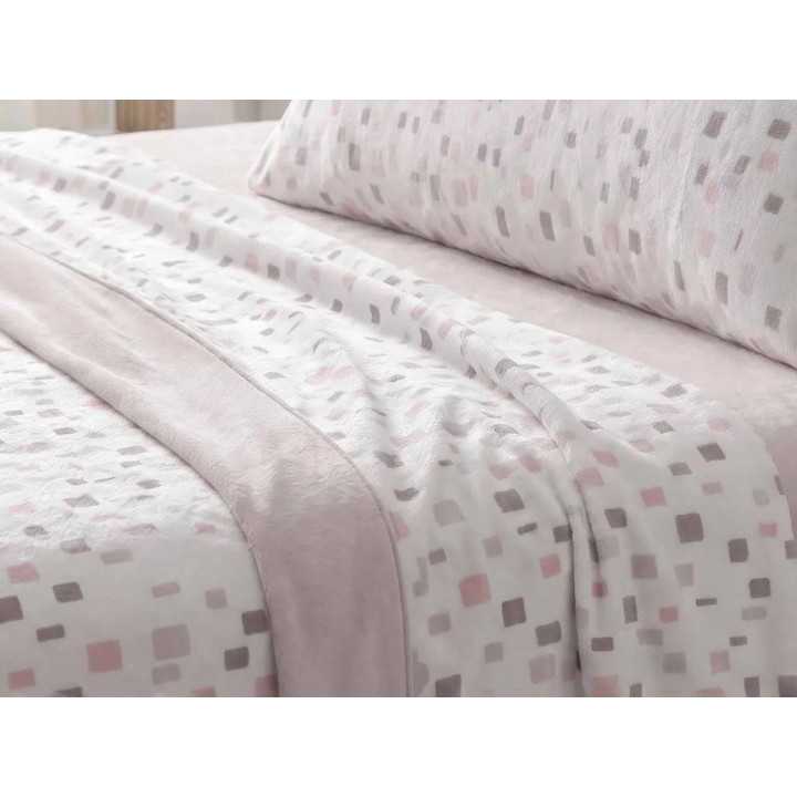 Lençóis de coralina Burrito Blanco Eloise nude | Revitex