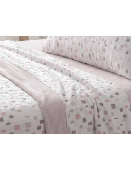 Lençóis de coralina Burrito Blanco Eloise nude | Revitex