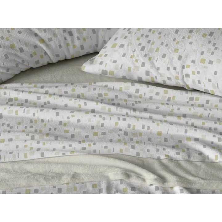 Lençóis de coralina Burrito Blanco Eloise verde | Revitex