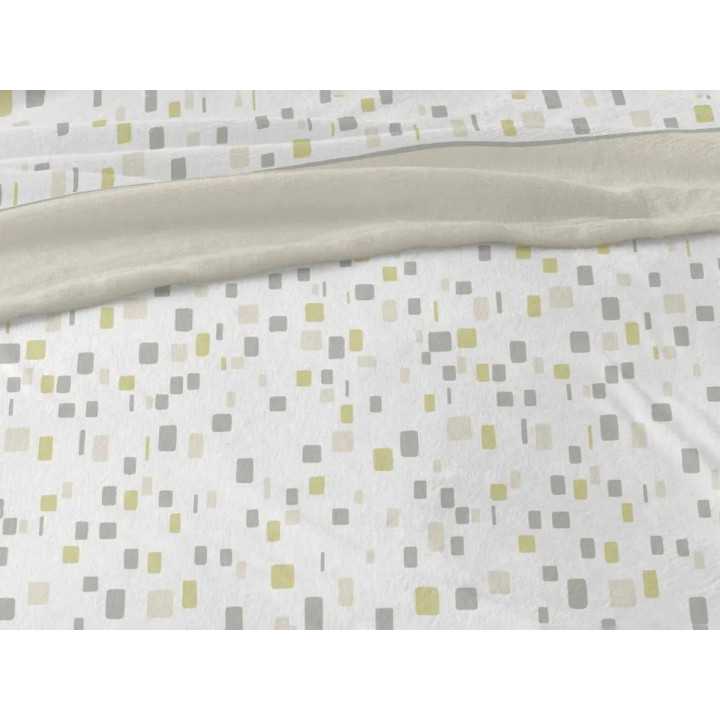Lençóis de coralina Burrito Blanco Eloise verde | Revitex
