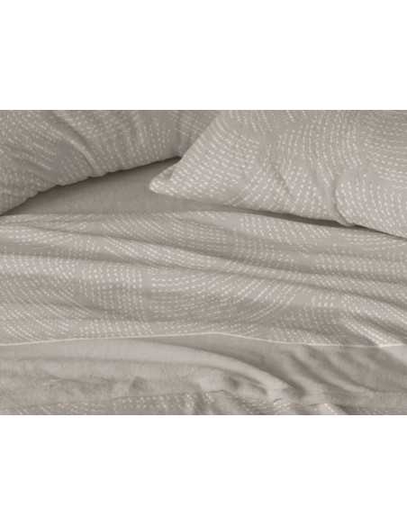 Lençóis de Nacarina Burrito Blanco Maelle bege | Revitex